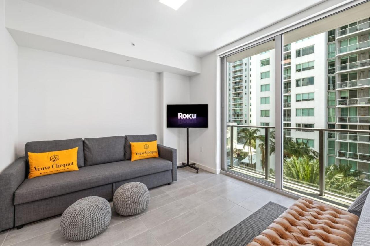 Downtown Luxury Studio Pool And Gym Appartement Miami Buitenkant foto